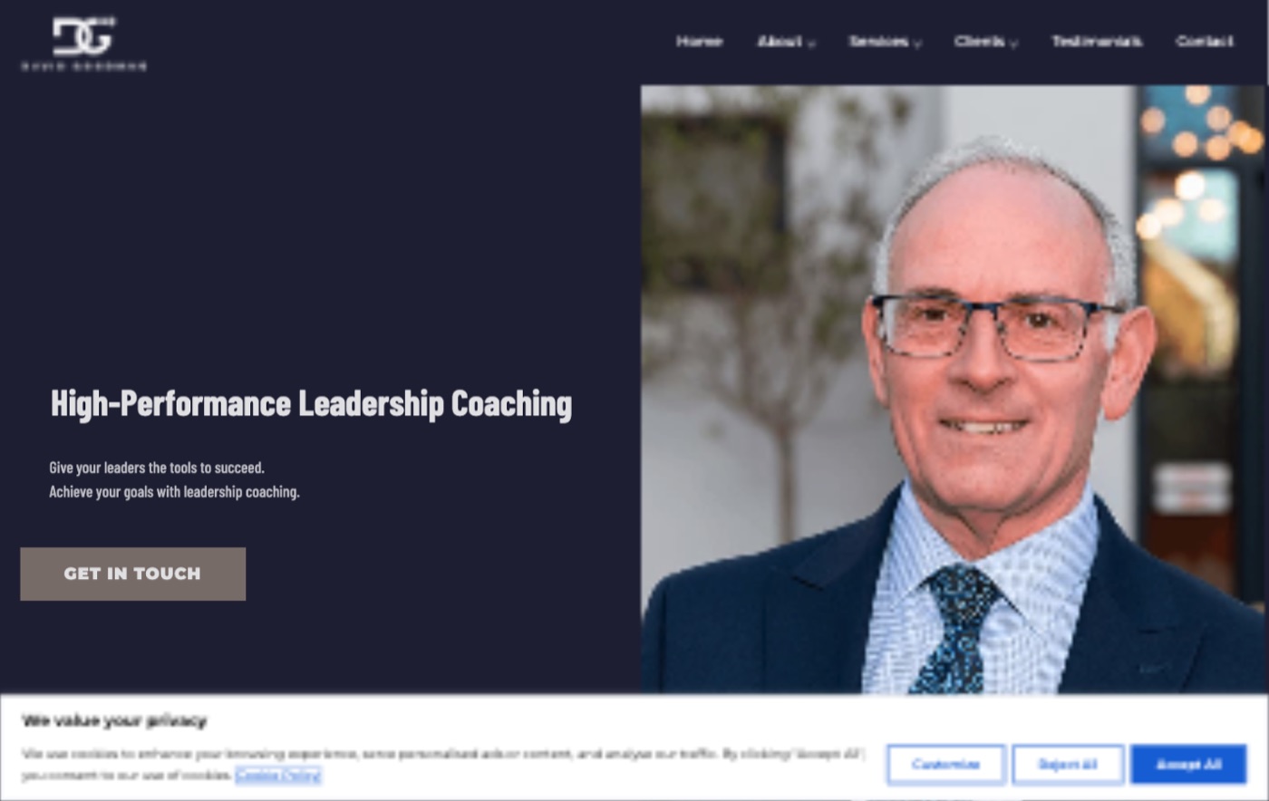 David Goodman coaching website